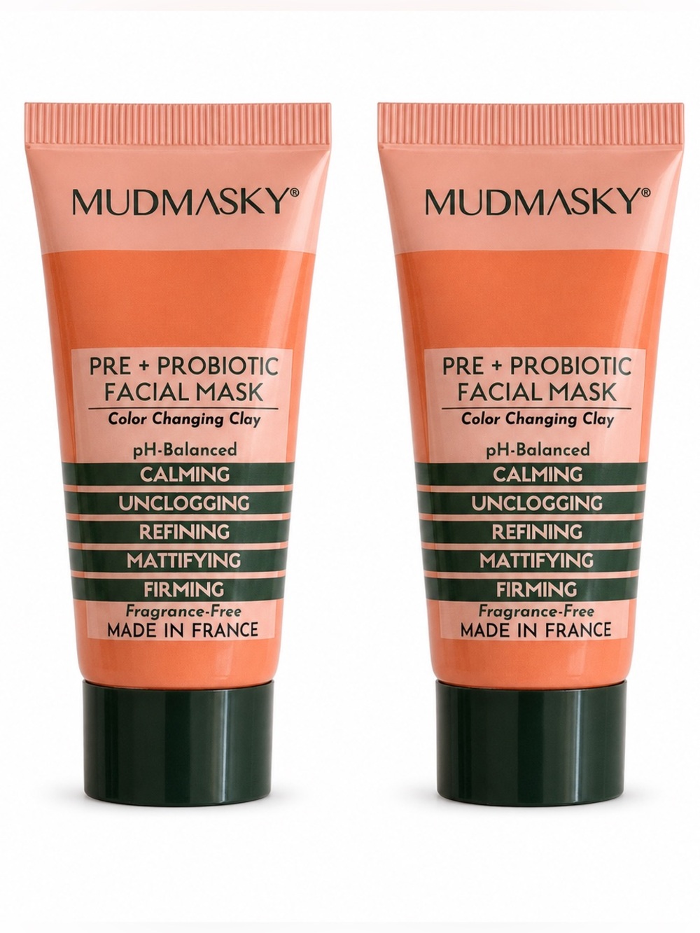 MUDMASKY® Pre + Probiotic Calming Facial Mask Mini Duo 15ml X 2 BRAND NEW/SEALED